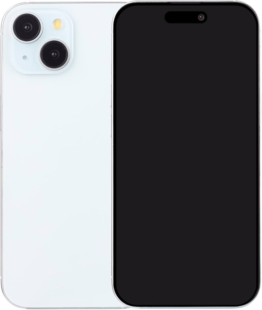 Amazon.co.jp: 展示用模型 iPhone 15 ブルー (黒画面) モックアップ