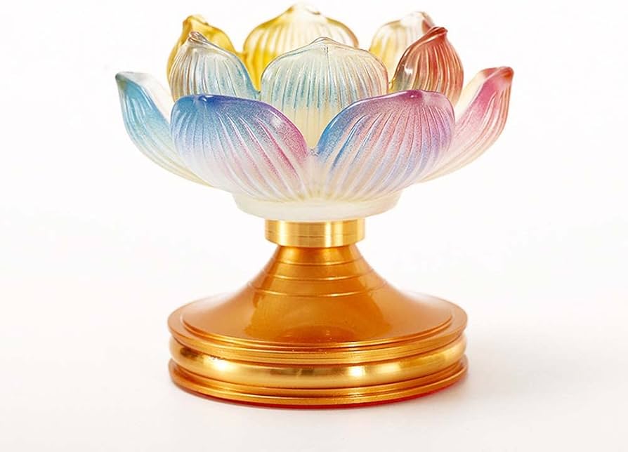 Amazon.co.jp: キャンドルホルダー 蓮の花 蓮 ロータス キャンドル