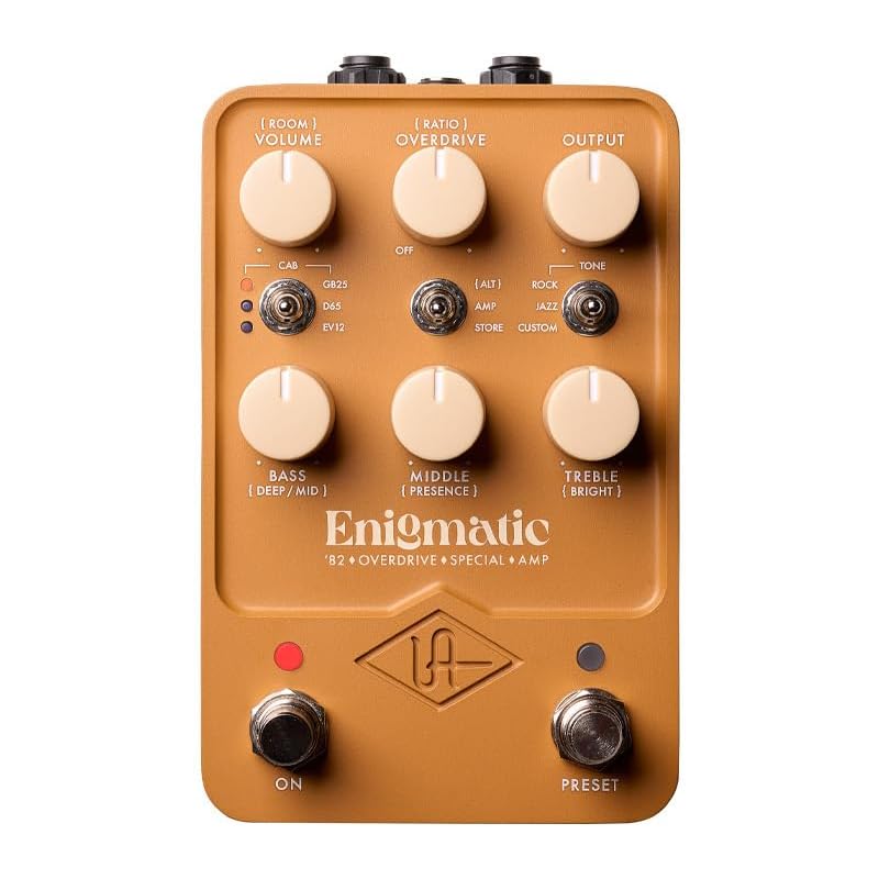 UAFX Enigmatic 82 Overdrive Special Amp - ダンブル・アンプを忠実に