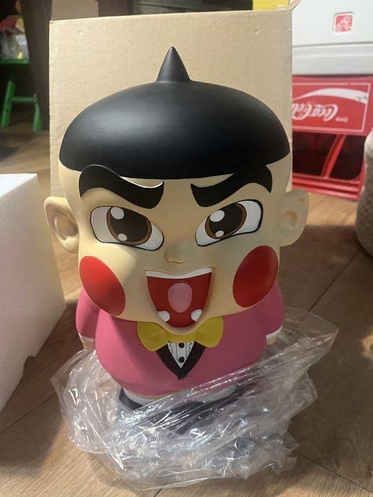 Amazon.co.jp: おぼっちゃまくん いくらたまるかわからんばい 貯金箱