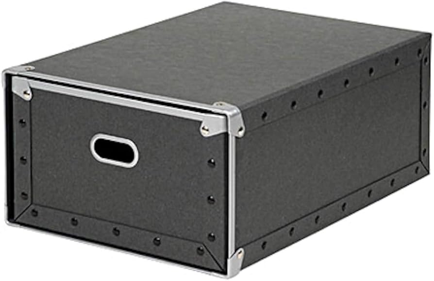 Amazon｜無印良品 硬質パルプボックス・引出式・深型 約幅25.5×奥行36