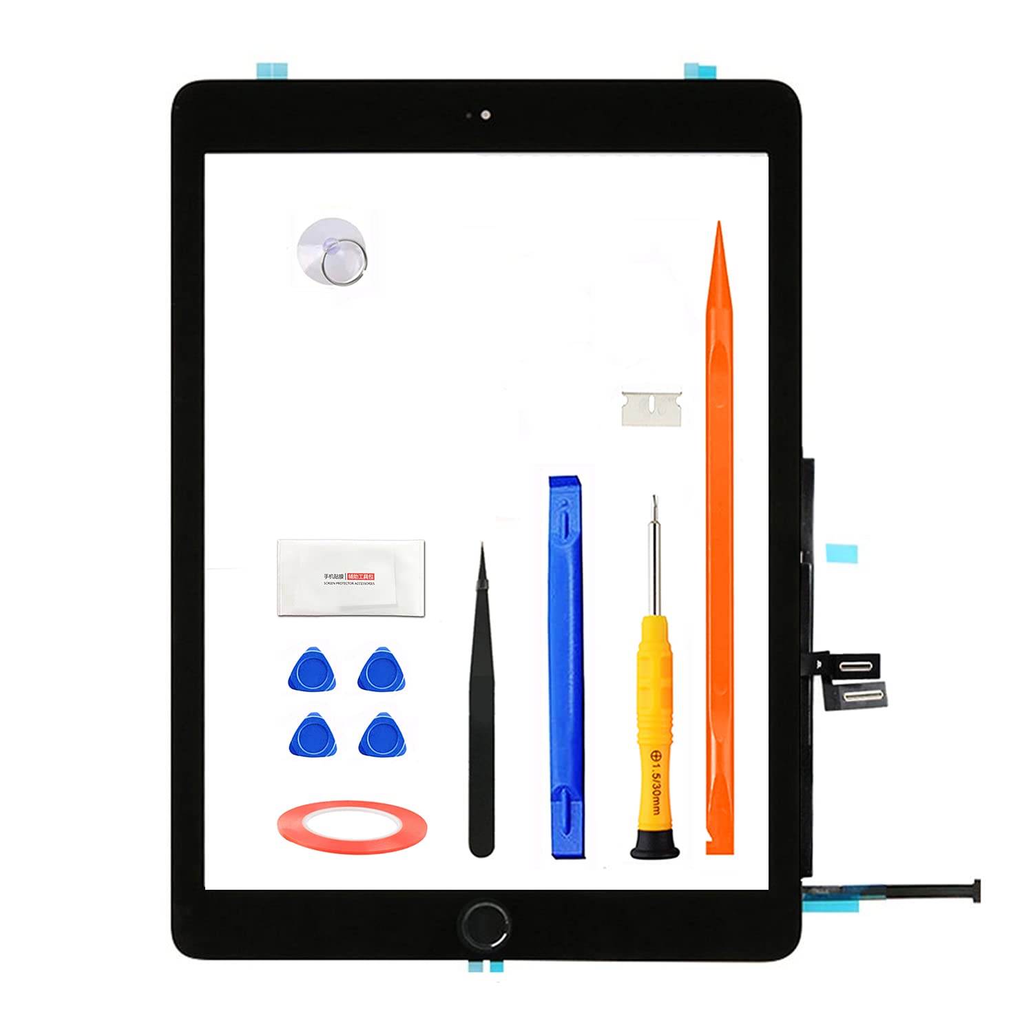 Amazon.co.jp: JPUNG iPad ガラス交換， 画面交換修理，ipad2019第7