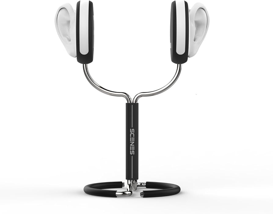 Amazon.co.jp: SCENES Lifelike イヤホンスタンド マイクホルダー