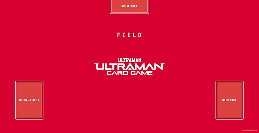 Amazon | ウルトラマン カードゲーム オフィシャルプレイマット(red
