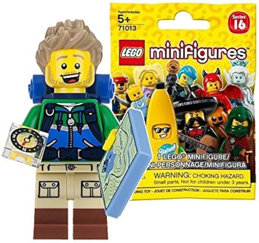 Amazon.co.jp: レゴ（LEGO） ミニフィギュア シリーズ16 ハイカー 未