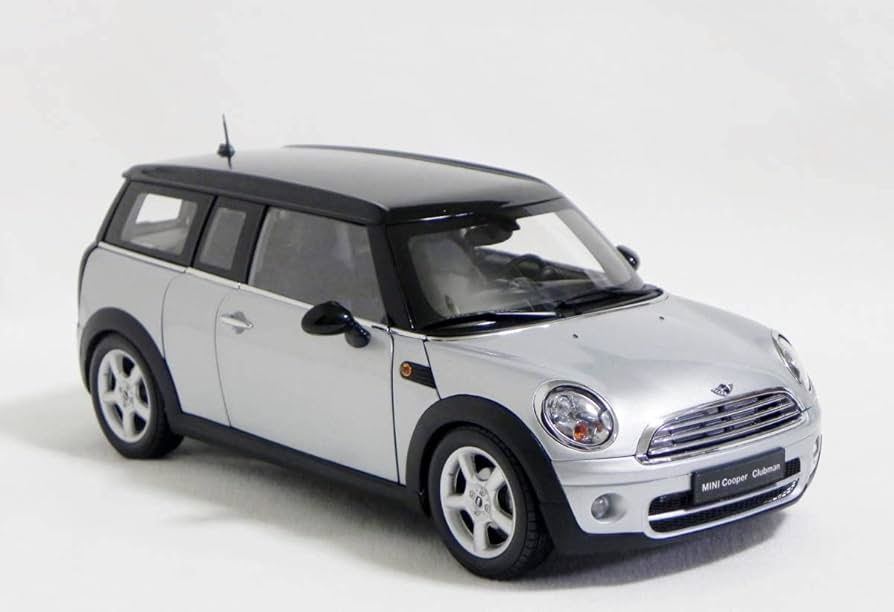 Amazon.co.jp: Kyosho 1/18 Mini Cooper Clubman R55 Silver MINI