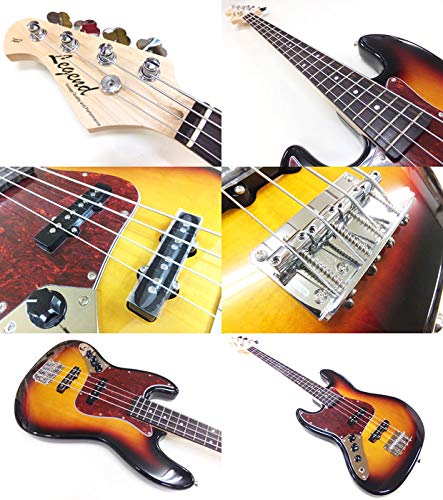 Amazon | ベース 初心者 左利き Legend LJB-Z LH TT 3TS レジェンド