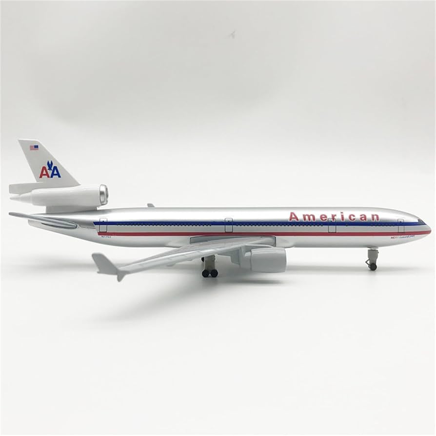 Amazon.co.jp: 1:400合金アメリカンMD-11 MD11飛行機金属 模型飛行機