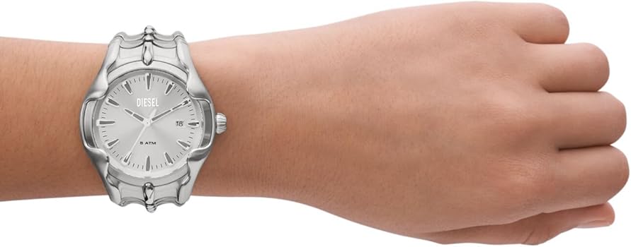 Amazon.co.jp: Diesel DZ2185 DZ218500QQQ UNI A 01 Men's Watch