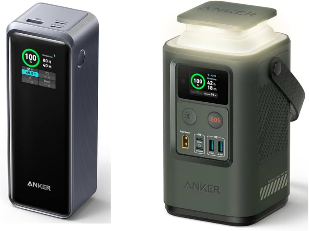 Amazon.com: Anker Prime Power Bank, 27,650mAh 3-Port 250W Portable