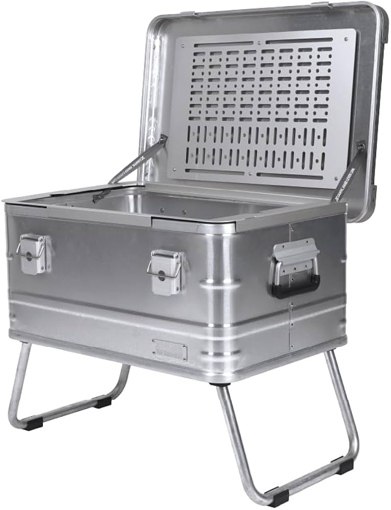 Amazon.co.jp: CAMVIL（カンビル）アルミボックス60L コンテナボックス