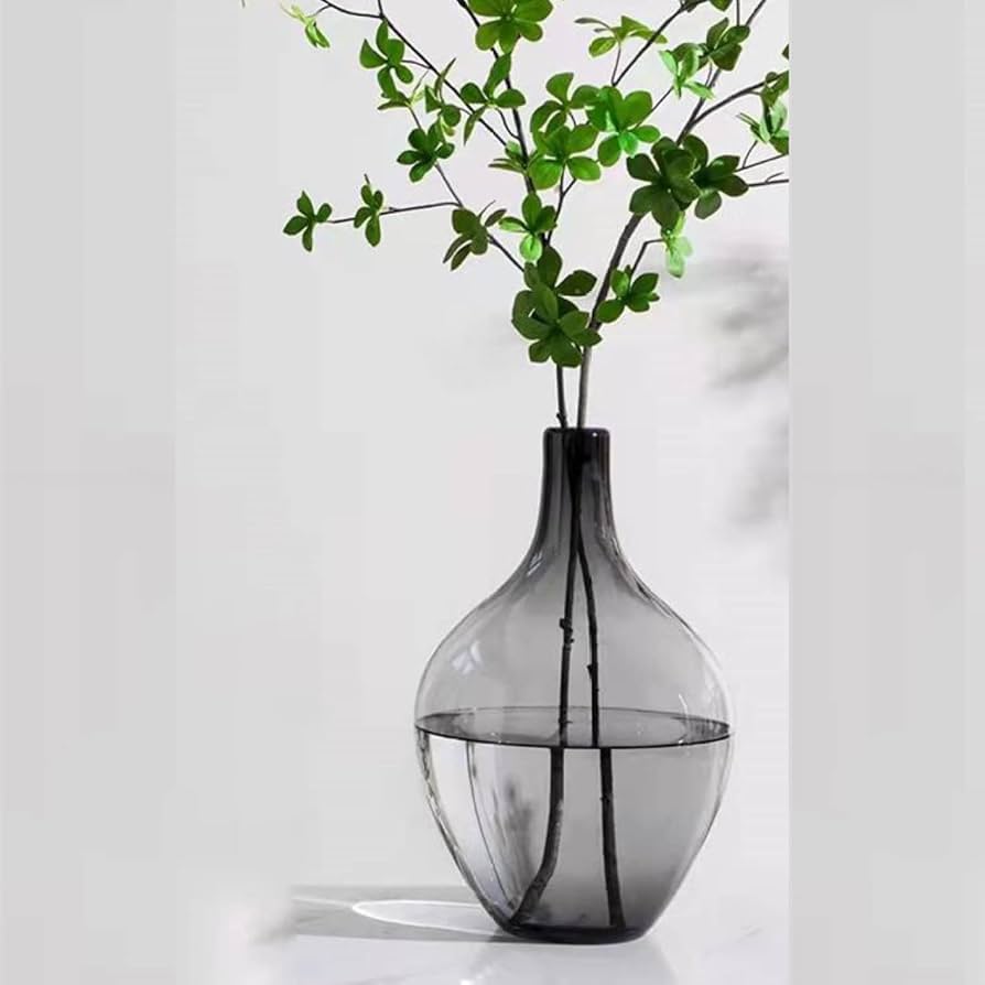 Amazon.co.jp: 花瓶 フラワーベース 花器 硝子 和風 枝物 一輪挿し