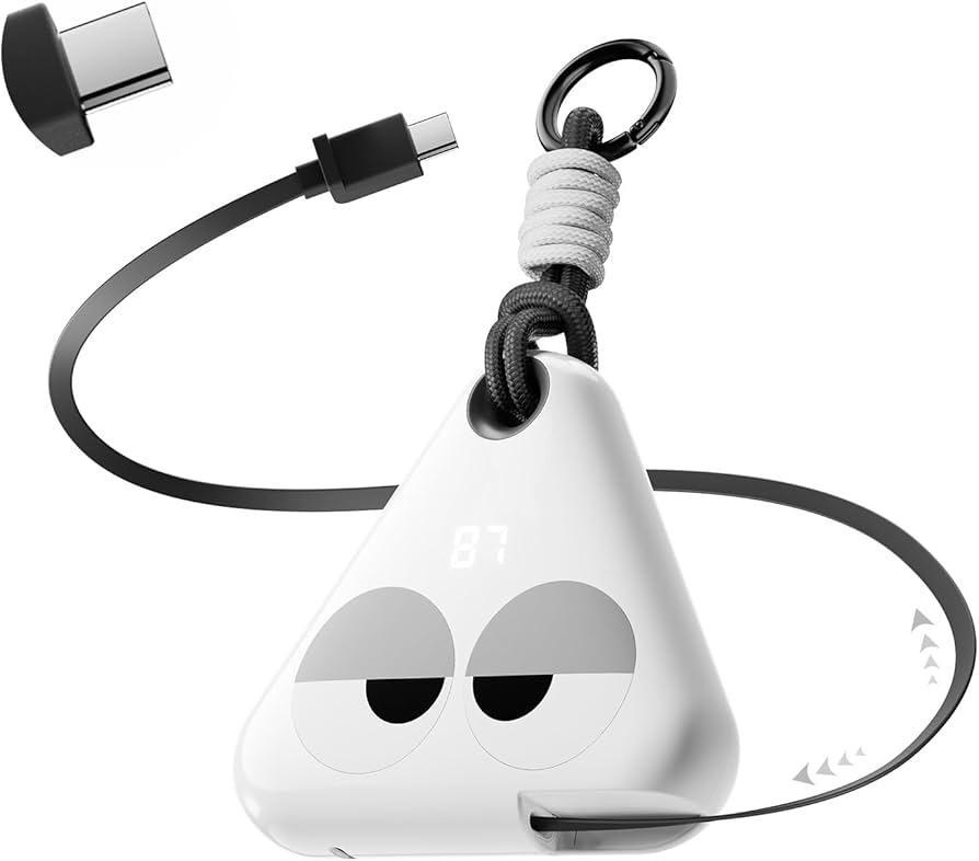 Amazon | トラベルポータブル充電器、2.3フィート（約70cm）の