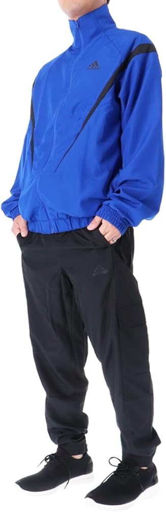 Amazon | [アディダス] クロス薄手 ジャージ メンズ 上下セット DUC68