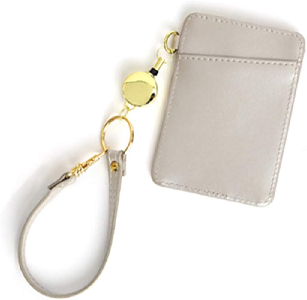 Amazon.co.jp: パスケース リール式 レザー メタリック パールカラー