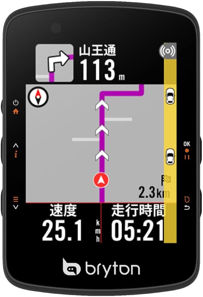 Amazon | ブライトン Bryton Rider 550E サイクルコンピューター 37