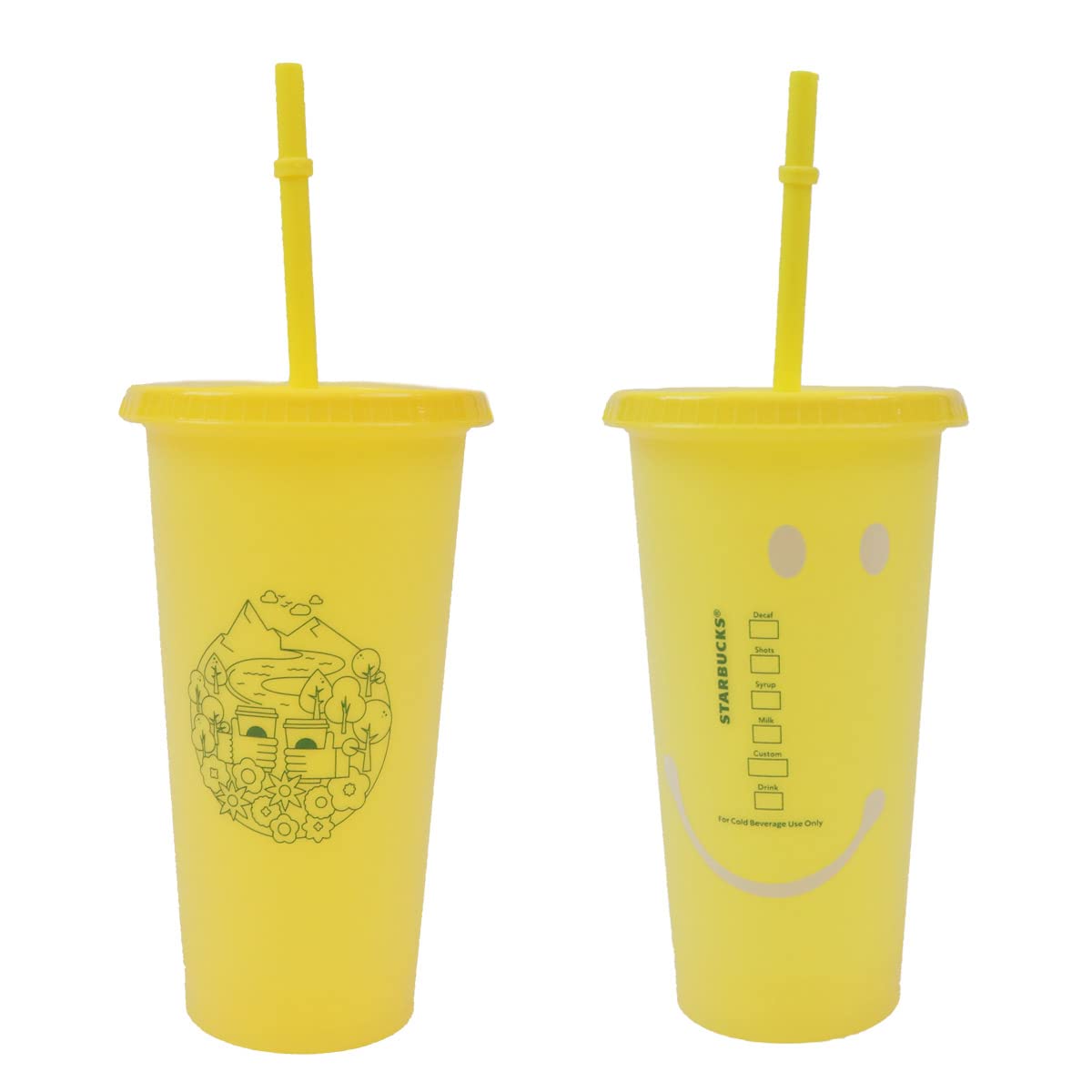 Amazon | スターバックス カップ 冷たいドリンク専用 カラー