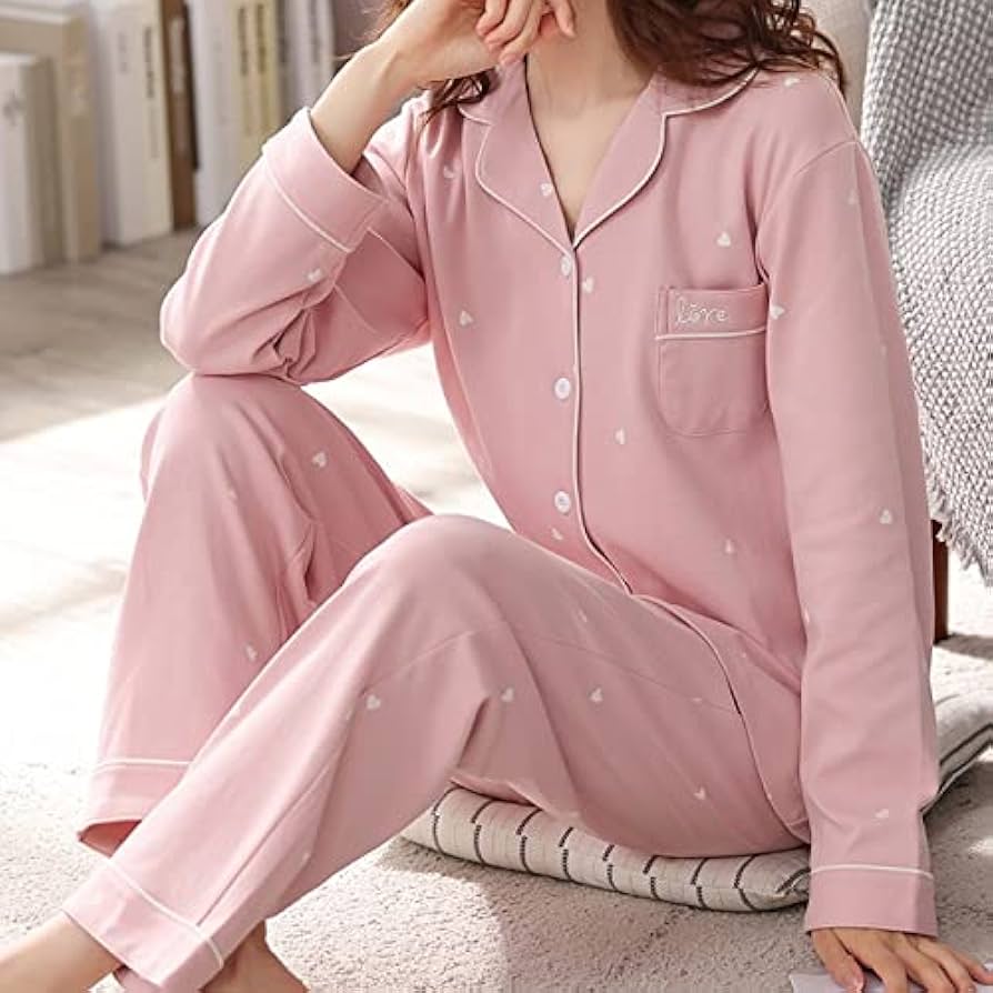 Amazon.co.jp: レディースパジャマセットウィンタースウィートナイト