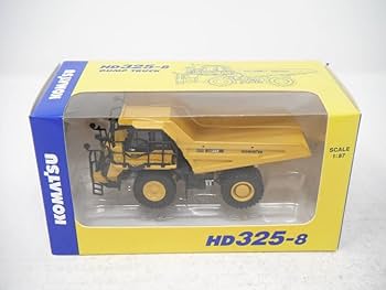 Amazon | □ コマツ 1:87 HD325-8 DUMP TRUCK ダンプトラック 建設機械