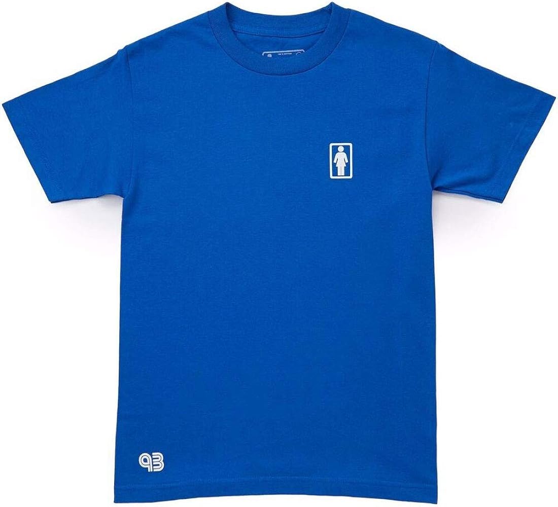 Amazon | ブルー/Sサイズ/ガール GIRL SKATEBOARDS Tシャツ 93 OG
