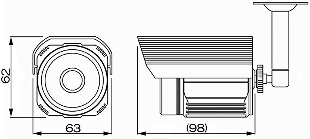 Amazon.co.jp: マザーツール フルHD防水バレット型AHDカメラ 2.9mm