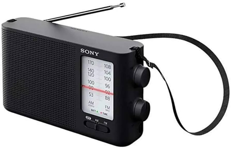 Amazon.com: Sony Dual Band FM/AM Analog Portable Battery Radio