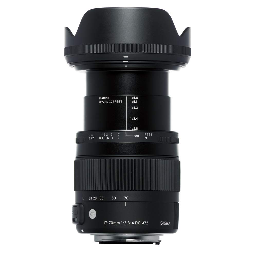 Amazon.com : Sigma 17-70mm F2.8-4 Contemporary DC Macro OS HSM