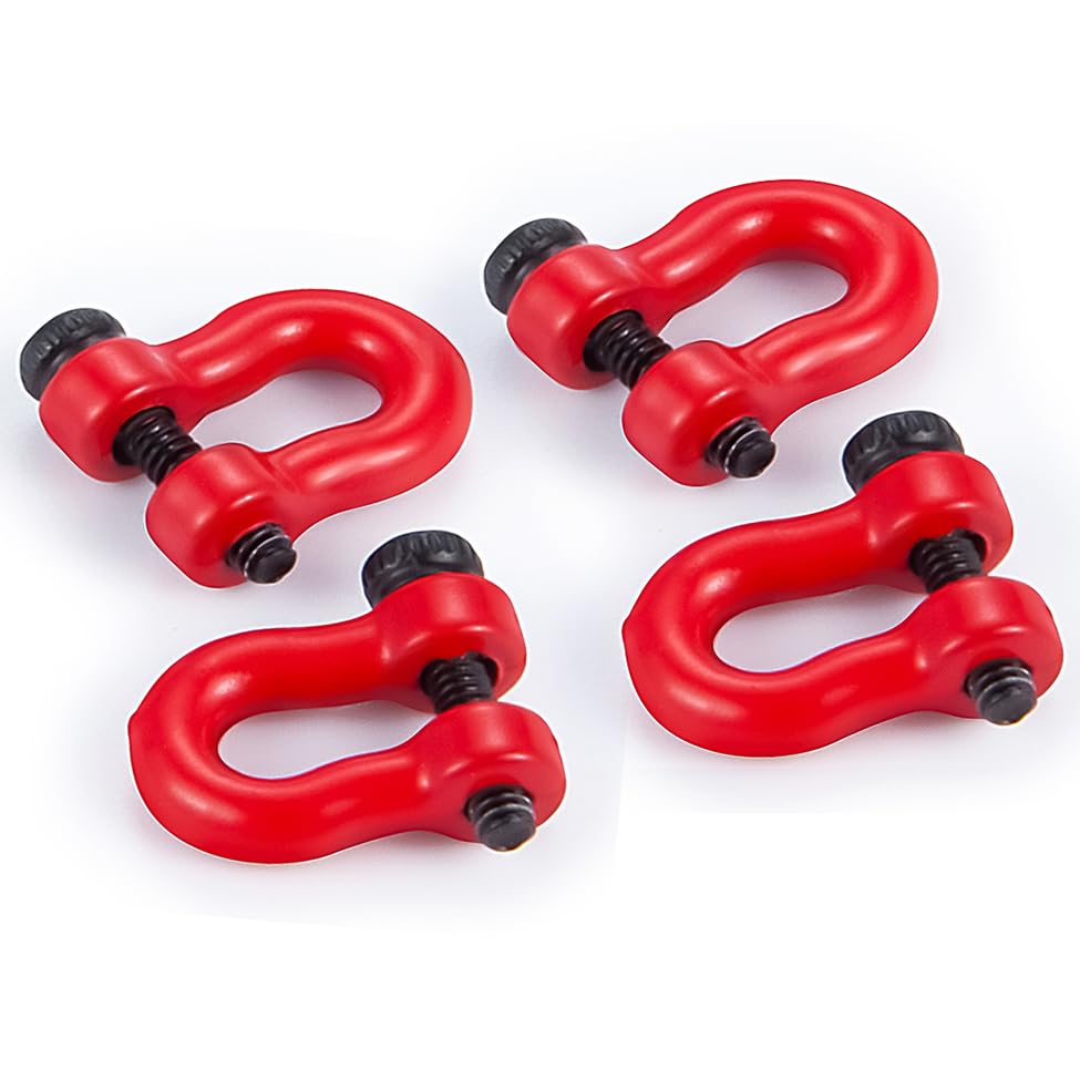 Amazon.com: WEFEINO 2Pairs Aluminum Tow Hooks D-Ring Hitch Tow