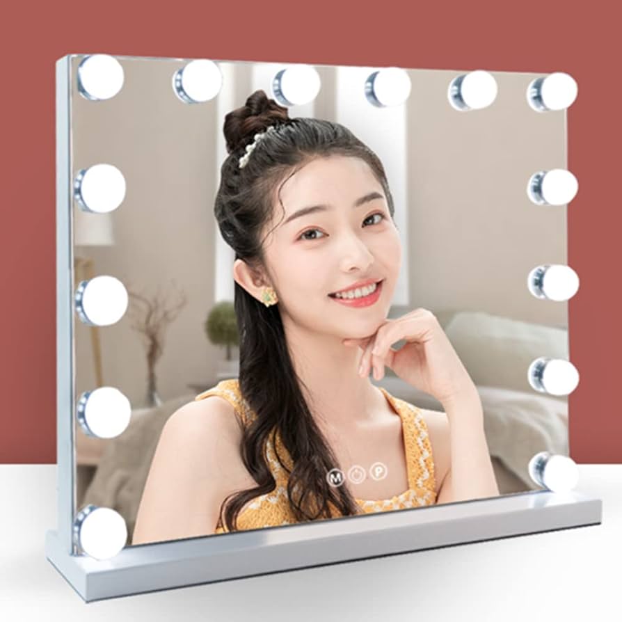 Amazon.co.jp: 【AIYU】ledミラー LED mirror 女優ミラー LEDミラー