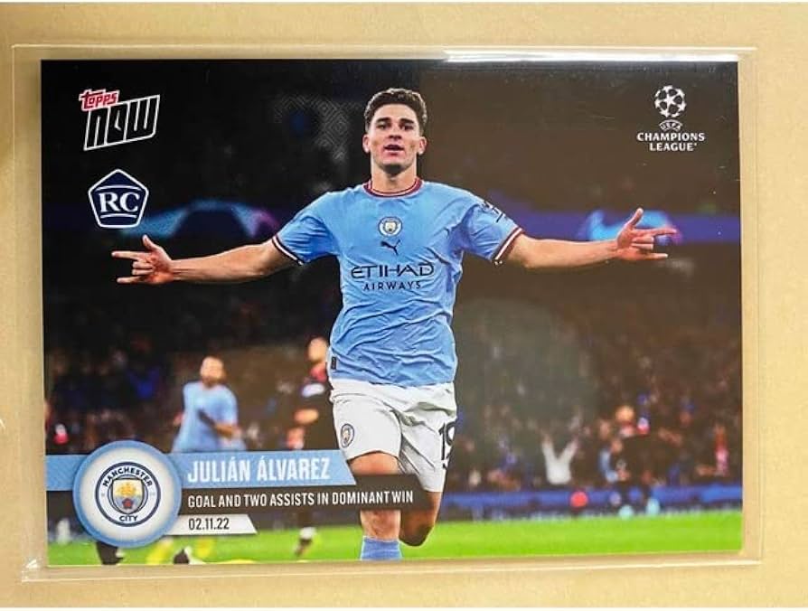 Amazon.co.jp: フリアンアルバレス JULIAN ALVAREZ Topps now 限定