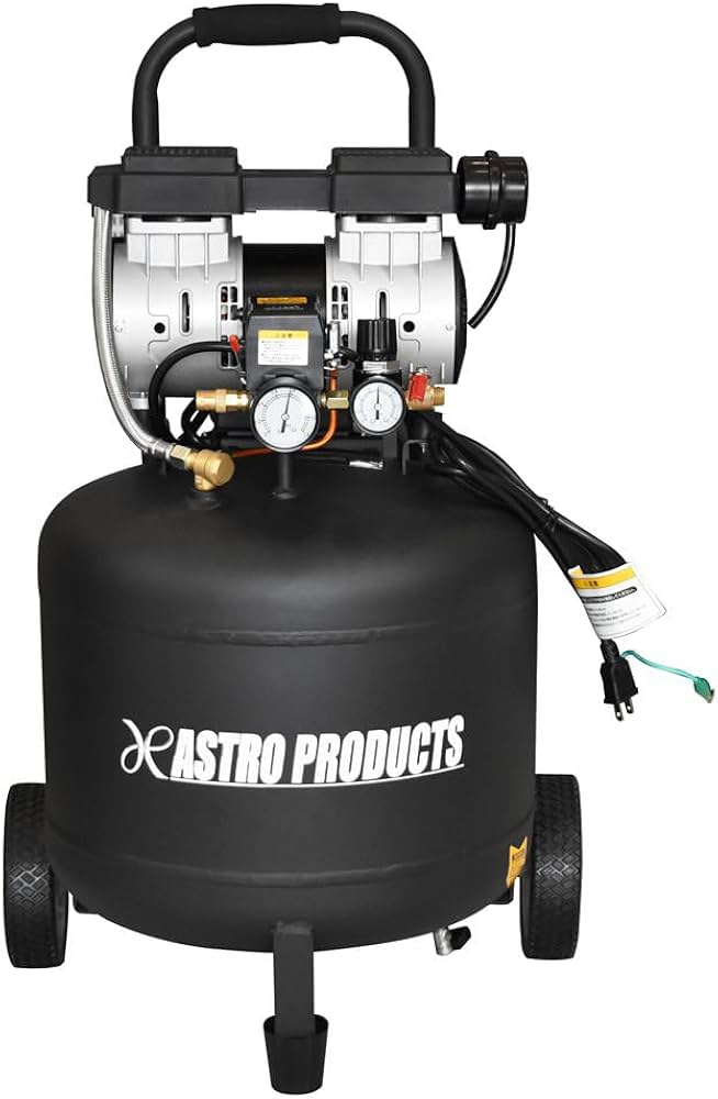 Amazon | アストロプロダクツ 縦型 サイレントエアコンプレッサー 38L