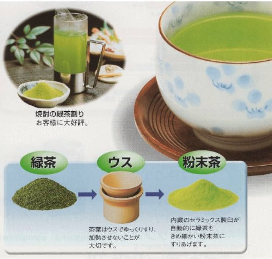 Amazon | ジャテックス 臼式お茶粉末器 ティープル TP-02 | ジャ