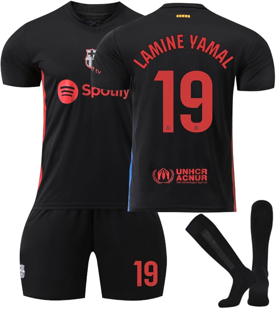 Amazon | バルセロナ ラミネ・ヤマル ユニフォーム 24-25 Lamine Yamal