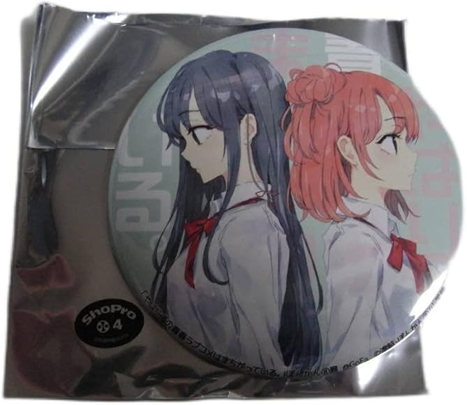 ぽんかん8展雪ノ下雪乃缶バッジ