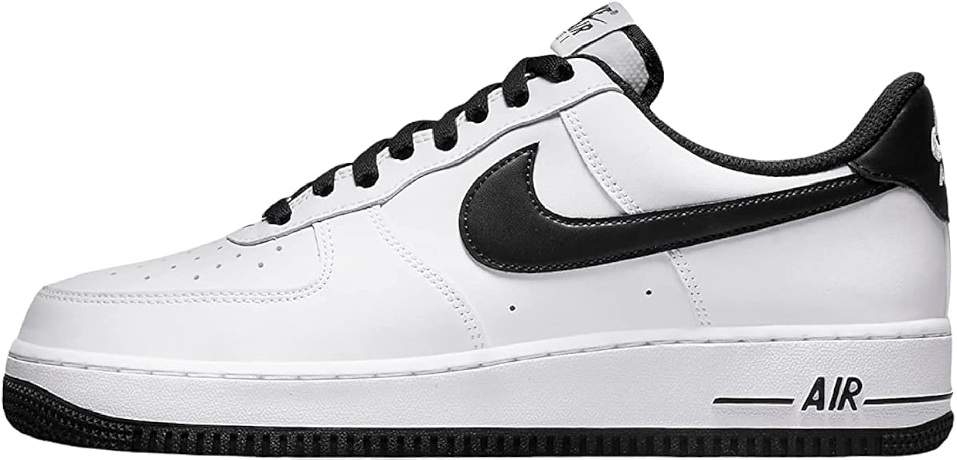 Nike Air Force 1 Low White Black Men's DH7561-102, Black/White