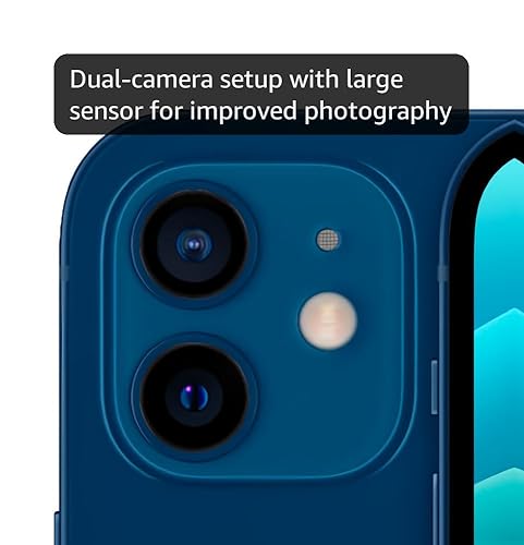 Amazon.com: Apple iPhone 12, 256GB, Blue - Fully Unlocked (Renewed