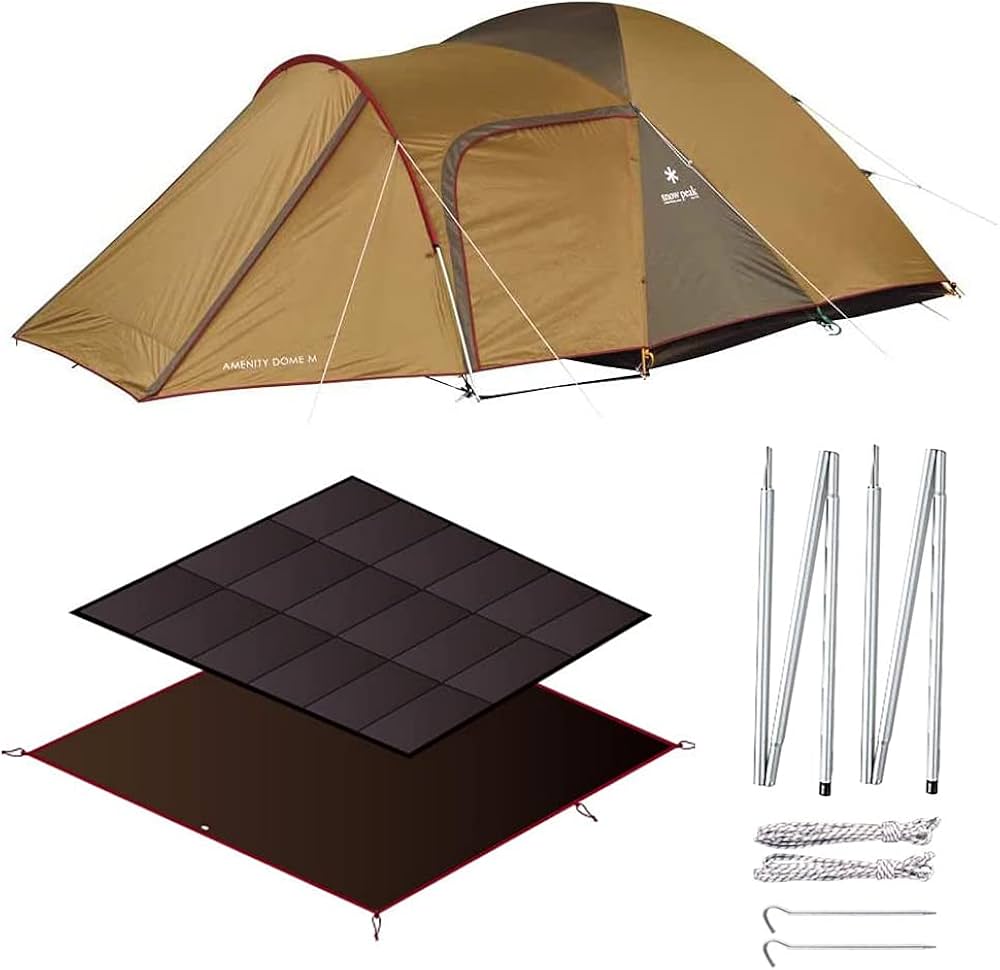 Amazon | スノーピーク(snow peak) テント アメニティドームM ＋