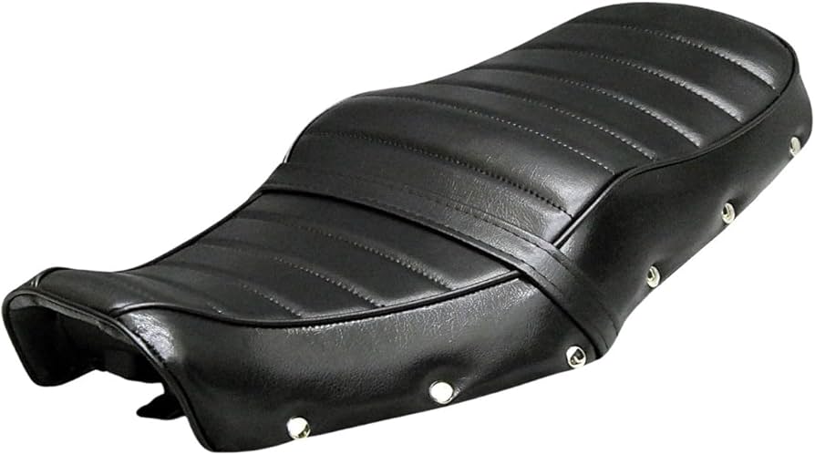 Amazon | GB350 黒皮 6鋲打ち 標準 タックロールシート/ GB350