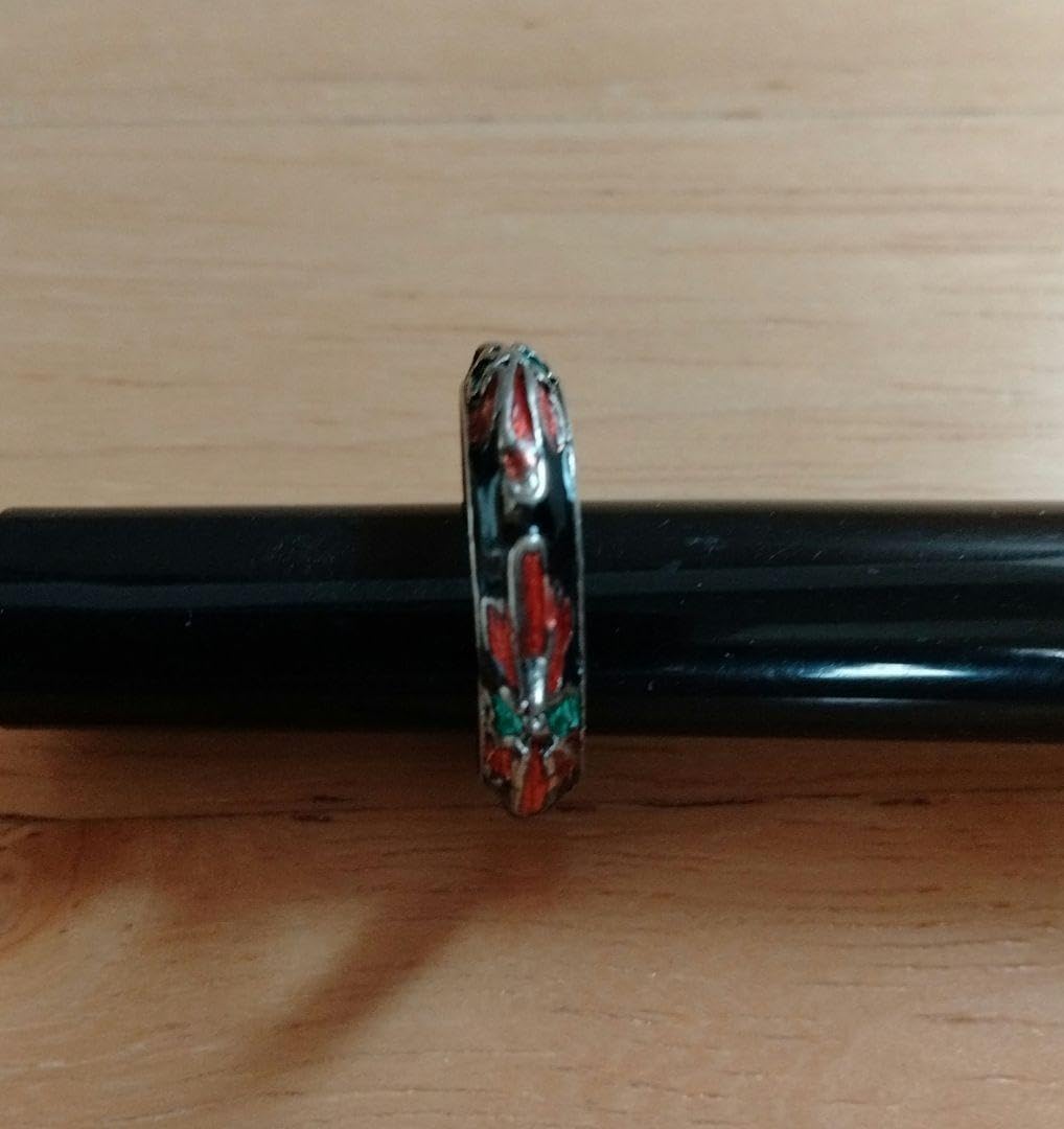 Amazon.co.jp: 旧家蔵中国骨董名品景泰藍おしゃれな指輪 美しい七宝