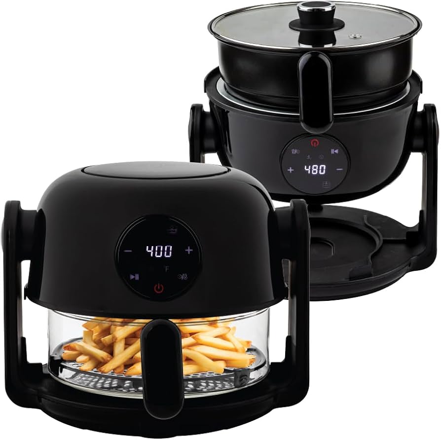 Amazon.com: Aria Air Fryer, Non-Stick Ceramic Build, Dishwasher