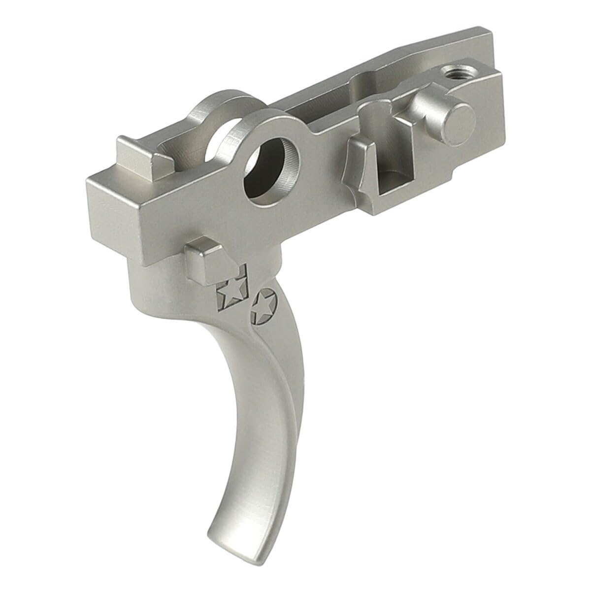 Amazon | BJ Tac BCMタイプ ステンレス トリガー Silver (東京マルイ