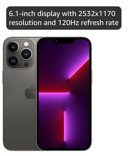 Amazon.com: Apple iPhone 13 Pro, 256GB, Graphite - Unlocked
