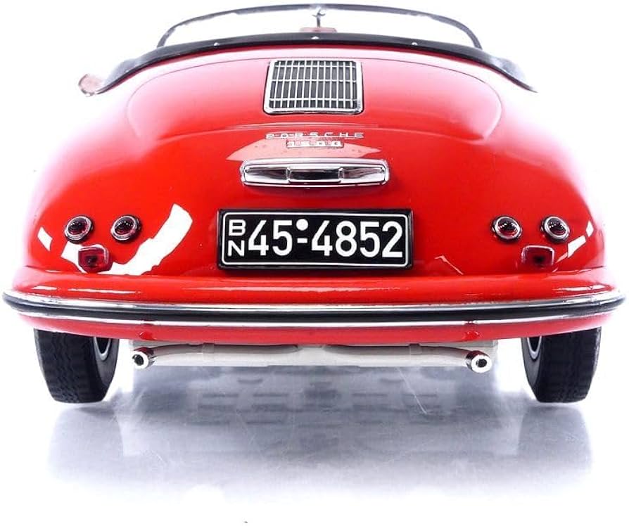 Amazon | NOREV B ポルシェ 356 スピードスター 54 レッド 1/18 187461