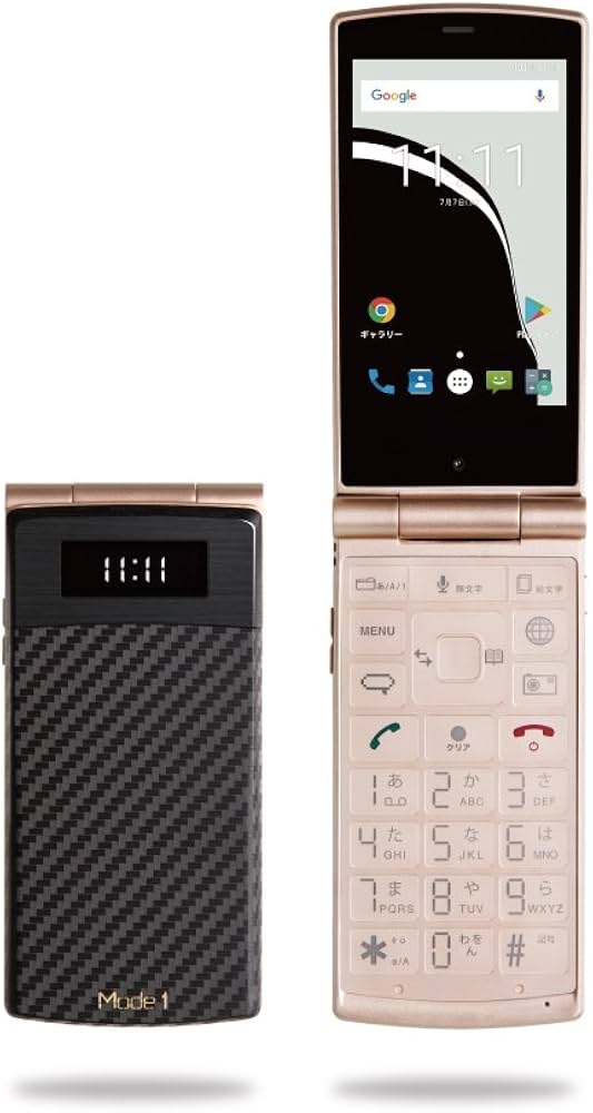 Amazon | SIMフリースマートフォン Mode1 RETRO (ブラック) | Mode1