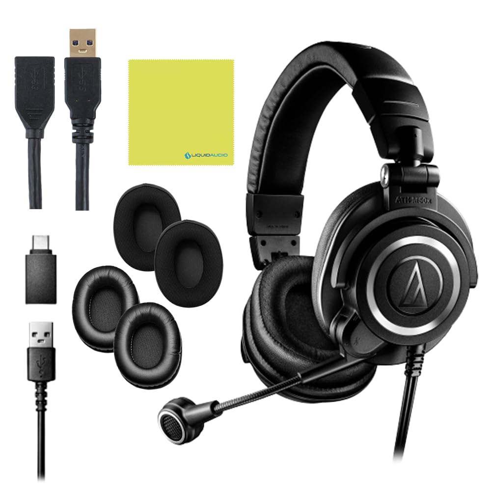 Amazon.com: Audio Technica ATH-M50X STS-USB StreamSet Streaming