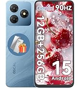Amazon | OSCAL Flat2 Android15スマホ 12GB+256GB+2TB拡張可能 8コア