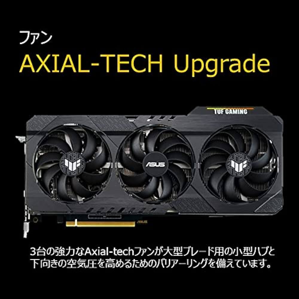 Amazon | ASUSTek GeForce RTX 3060 搭載 トリプルファンモデル 12G