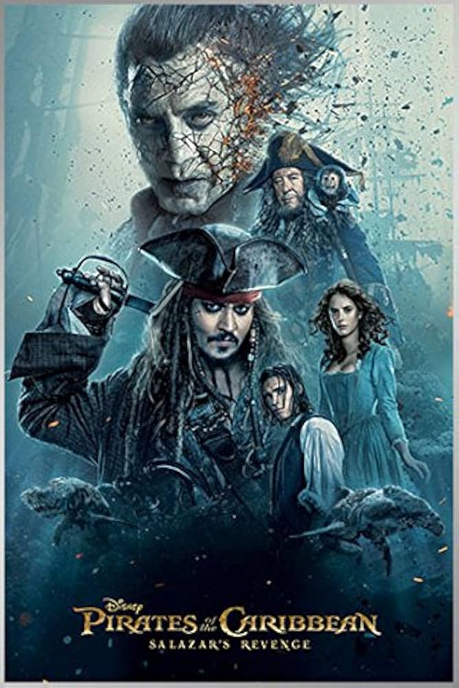 Amazon.co.jp: ポスター パイレーツ・オブ・カリビアン/最後の海賊+