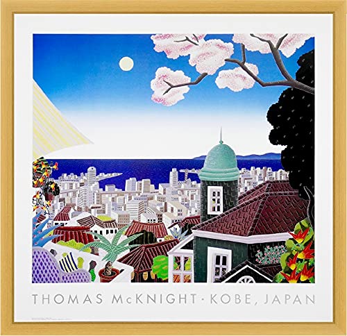 Amazon.co.jp: トーマスマックナイトの絵画 額入りポスター「KOBE