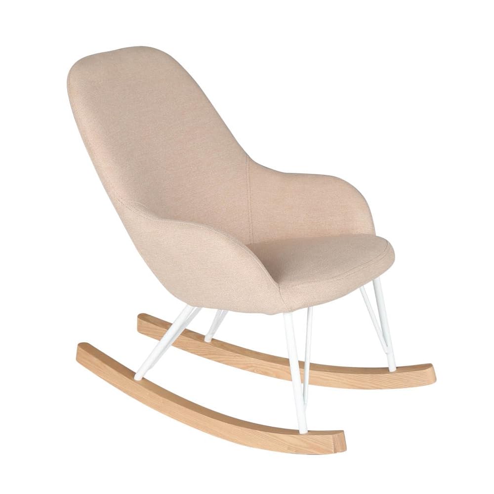 Amazon｜ダルトン ロッキングチェア (アイボリー) S K645-789 椅子